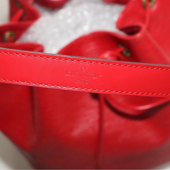 ❤️💯Authentic LOuis Vuitton Red Epi Leather Petit Noe ❤️ - Picture 15 of 16